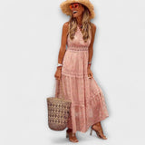 Lola - Maxi Kleit Boho Lõhikuga