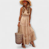 Lola - Maxi Kleit Boho Lõhikuga