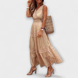 Lola - Maxi Kleit Boho Lõhikuga