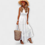 Lola - Maxi Kleit Boho Lõhikuga