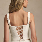 Lace-Up korsettüüp IVORY värvuses