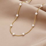 Nura Pearl 18K Kuldkaelakee