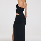 Must Halterkaelusega Maxi Kleid