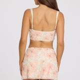 Kaunistatud Bralette Persikka Ombre'is
