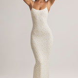 Modal Scoop-Neck Strappy Maxi Kleit Lillemustris