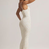 Modal Scoop-Neck Strappy Maxi Kleit Lillemustris