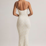 Modal Scoop-Neck Strappy Maxi Kleit Lillemustris