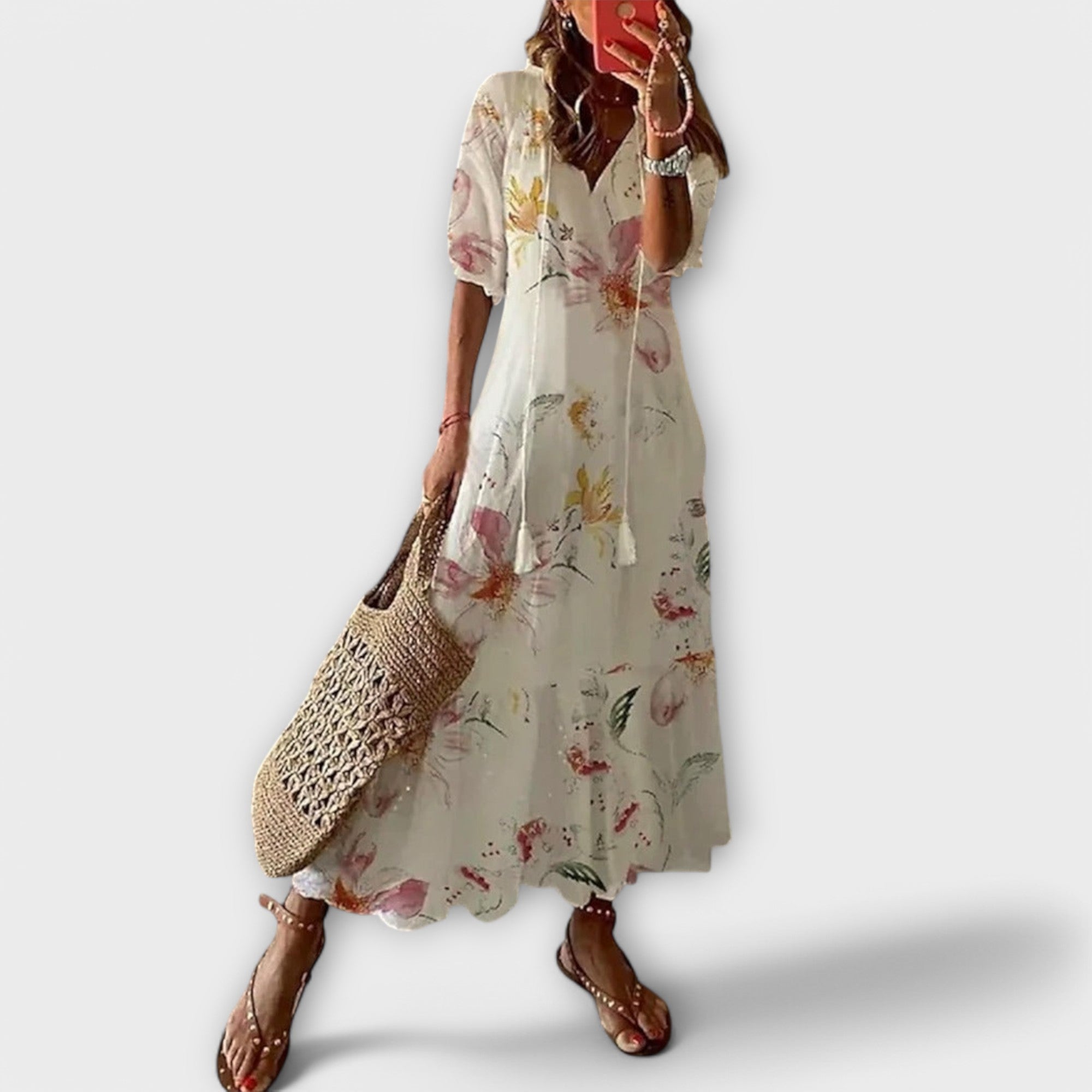Bettina - Boheemlaslik Maxi Kleit