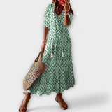 Bettina - Boheemlaslik Maxi Kleit