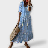 Bettina - Boheemlaslik Maxi Kleit