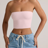 Modal Üksik Crop Top Beebiroosas