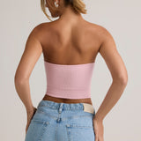 Modal Üksik Crop Top Beebiroosas