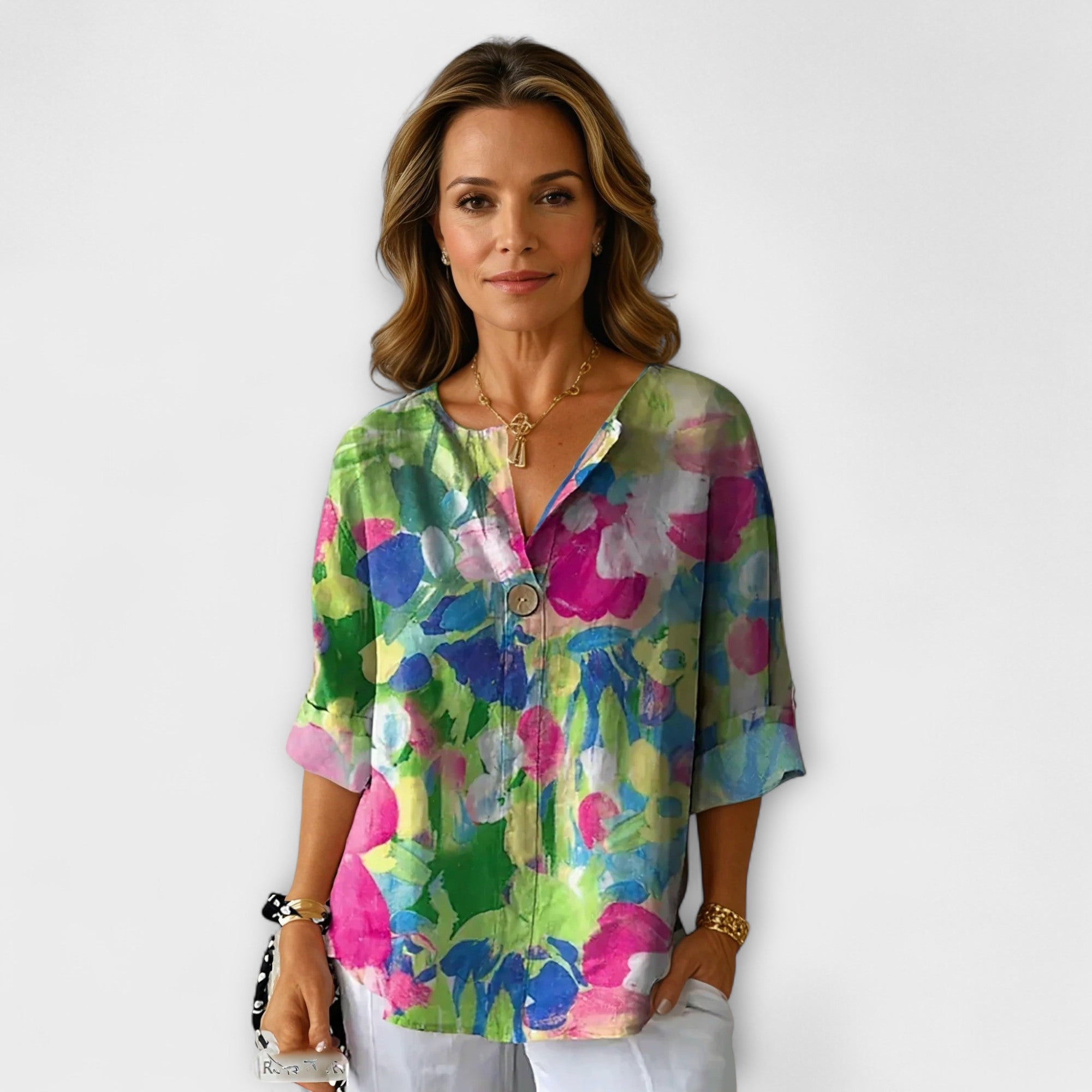 Arlene – Lillemustriga pluus